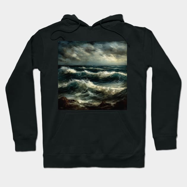 The dark seas Hoodie by hamptonstyle